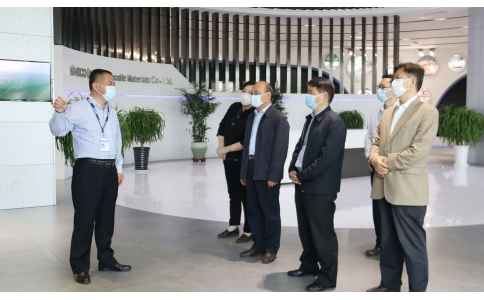 省稅務局、省商務廳工作組蒞臨寶豐公司調研座談